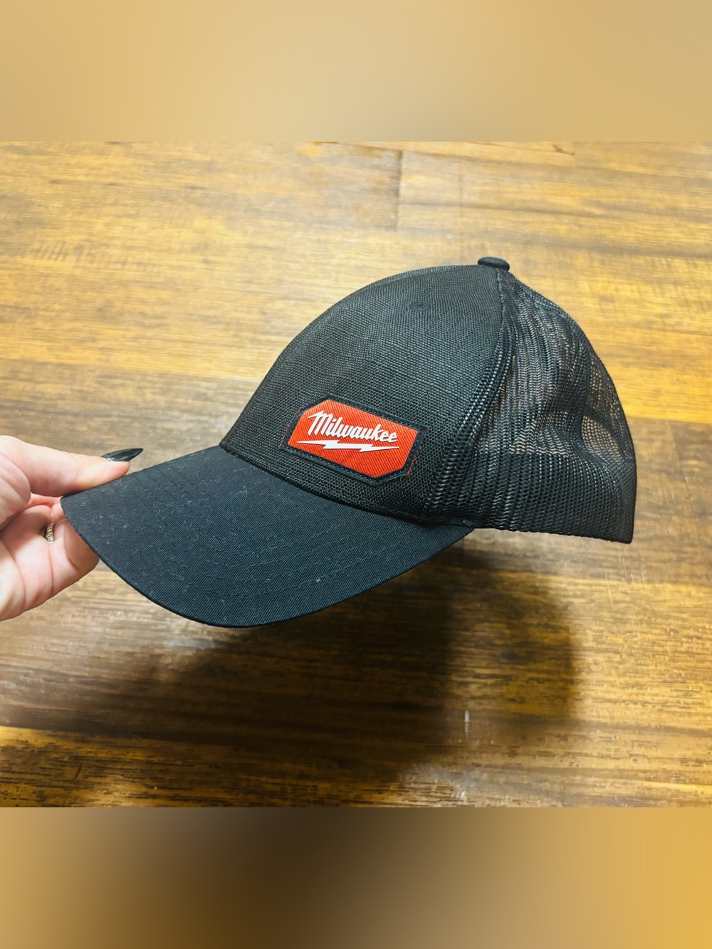 Milwaukee Black Mesh Trucker Cap